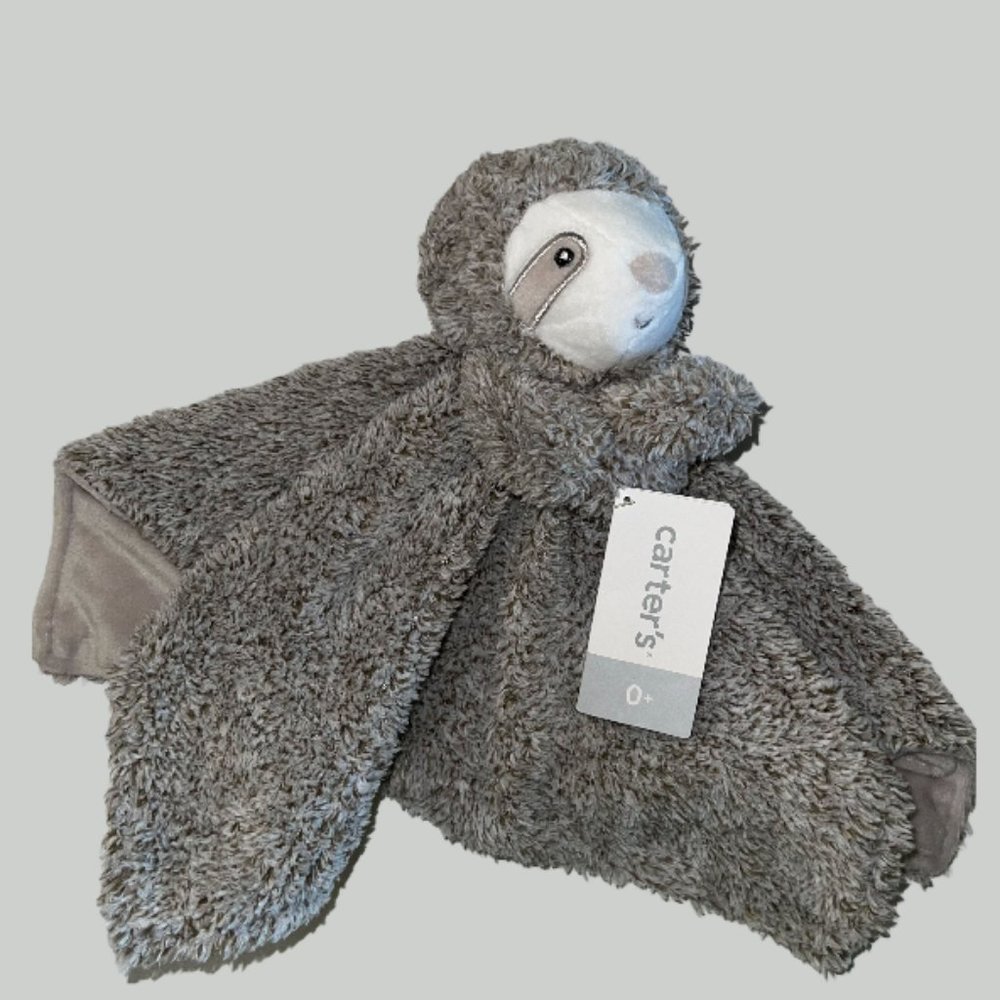 NEW Carter's Sloth Security Blanket Lovey